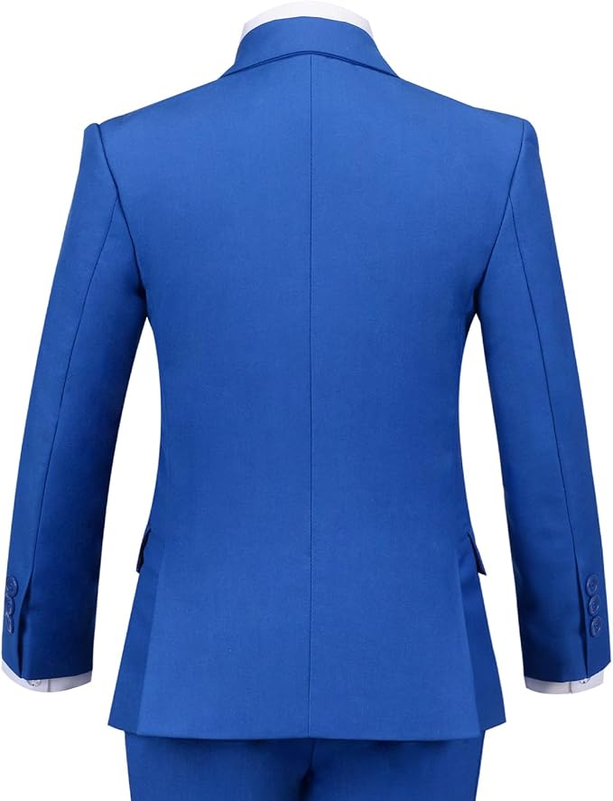 Boys Suit for Kids Tuxedo Suits for Wedding Formal Suit Set Toddler Boy Dress - Image 5
