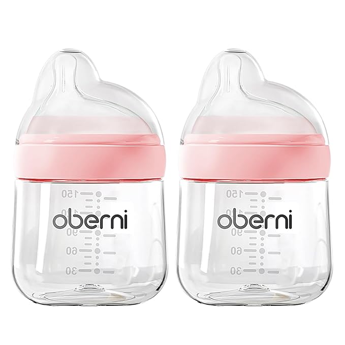 Baby Bottles with Slow Off-Centered Nipple by oberni