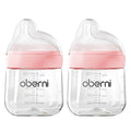 Baby Bottles with Slow Off-Centered Nipple by oberni