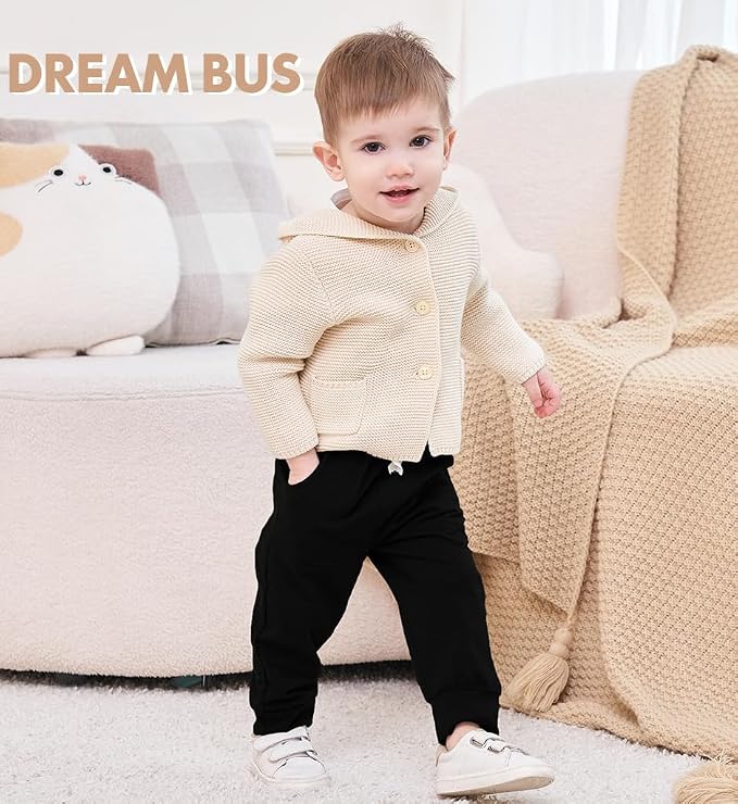 DREAM BUS Pack of 3 Toddler Jogger Pants - Image 2