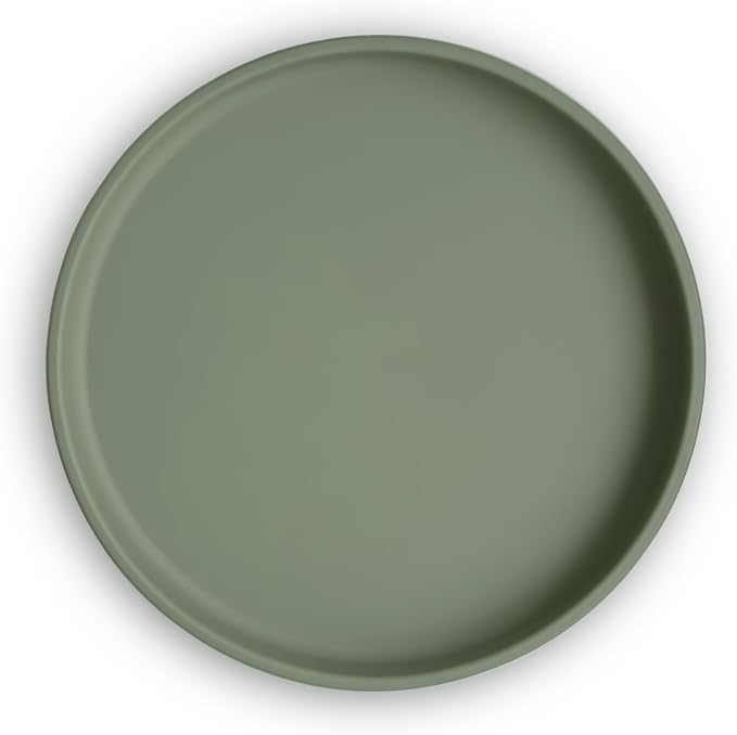 mushie Classic Silicone Suction Plate | BPA-Free Non-Slip Design by mushie