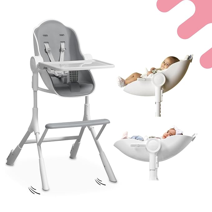 ORIBEL Cocoon Z High Chair & Baby Lounger | Perfect High Chair by loveoribel