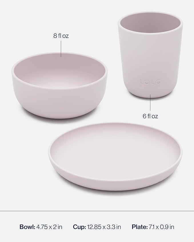 Lalo Big Bites Kids Dinnerware Full Set - Image 4