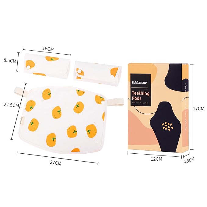 Bebamour Drool and Teething Reversible Cotton Pad - Image 4