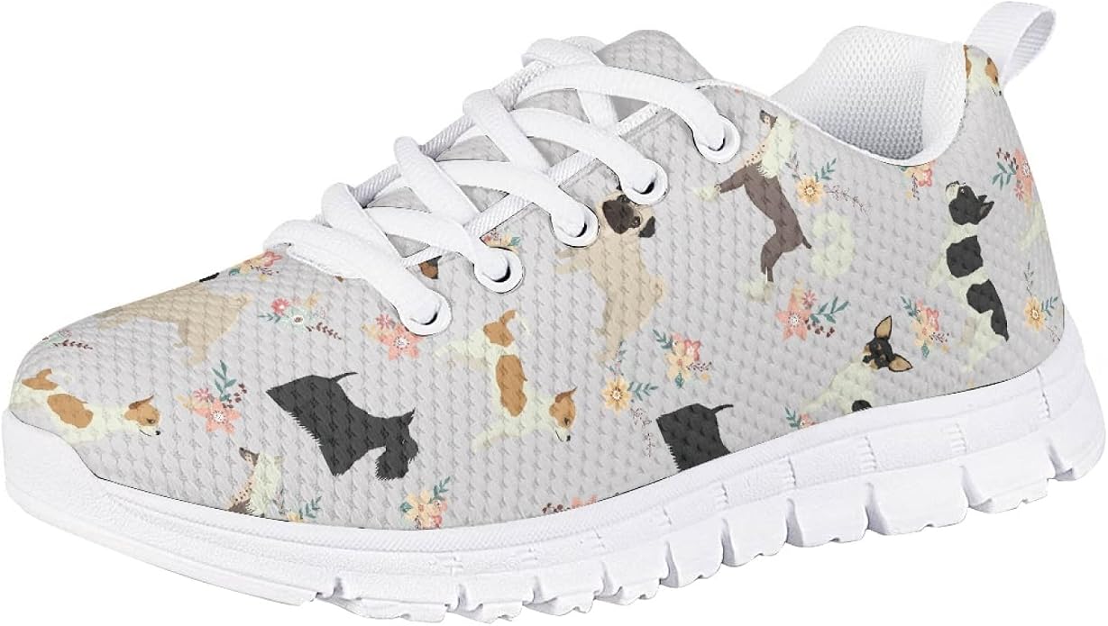 MARSVOVO First Shoes for Walking Boy Girl Athletic Lightweight Flexible Lace-up - Image 3
