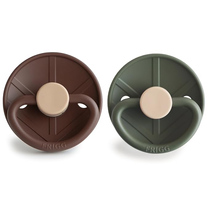 FRIGG Little Viking SilkySoft Silicone Baby Pacifier 2-Pack | Made in Denmark | - Image 2