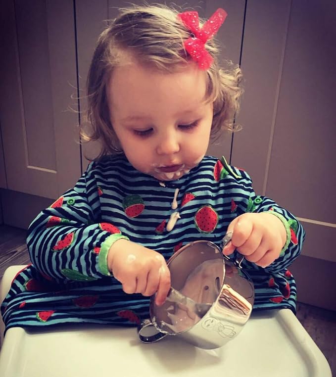 Children's Premium Stainless Steel Dinnerware Set | 1 Bowl - Image 4