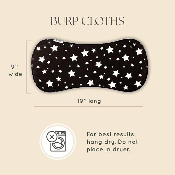 Dodo Babies 5-Pack Baby Burp Cloths - Image 6