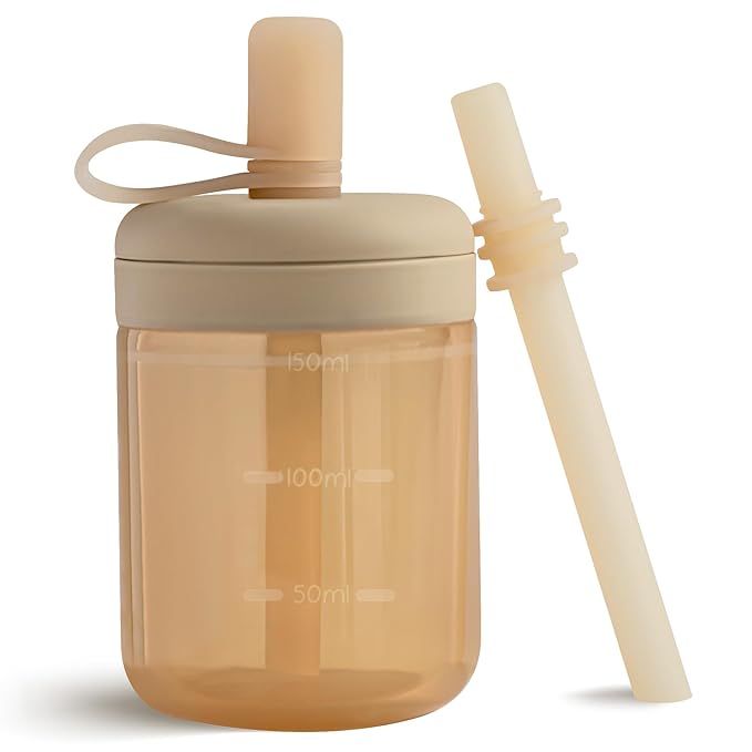 Moonkie Silicone Toddler Sippy Cup Training Cup by Moonkie