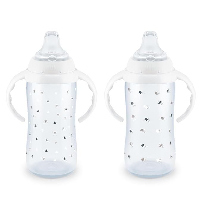 NUK Learner Cup 6+ Months Timeless Collection Amazon Exclusive 10 Oz – BPA Free by NUK