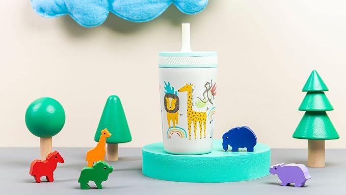 Zak Designs Kelso Toddler Cups For Travel or At Home, 12oz Vacuum Insulated - Image 12