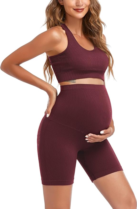 Women's Maternity 2 Piece Outfit Set - Image 4