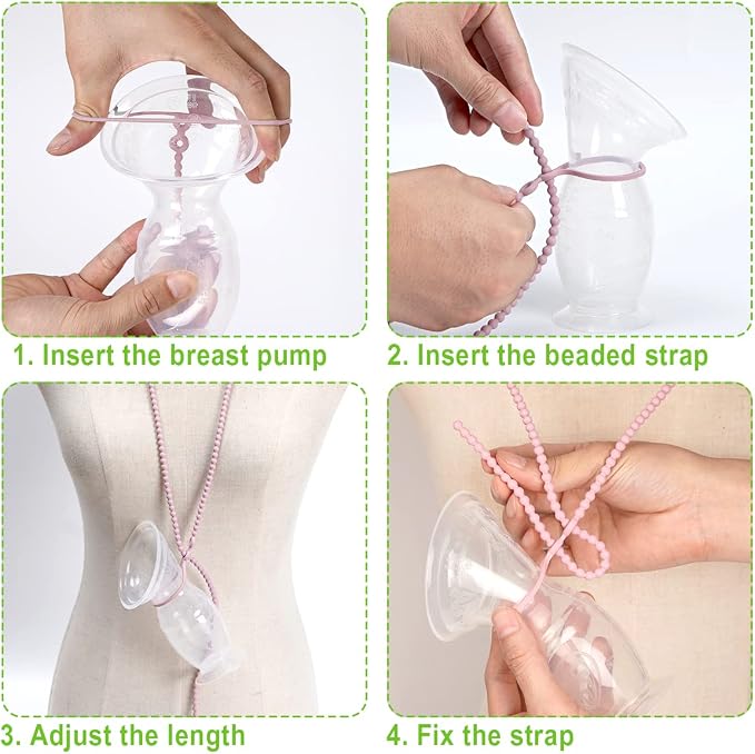 haakaa Silicone Strap for haakaa Gen.1/2/3 Breast Pump Manual Breast Pump Strap - Image 3