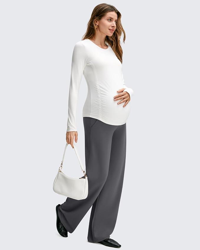 G4Free BareFeel Maternity Dress Yoga Pants - Image 5