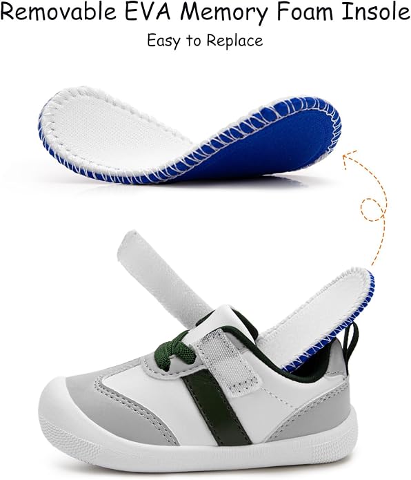 Baby Shoes Boys Girls Barefoot Wide Toe Box Zero Drop First Walkers PU Leather - Image 5