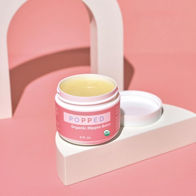 Popped Organic Nipple Butter | Made in the USA | Moisturizing Nipple Cream - Image 8