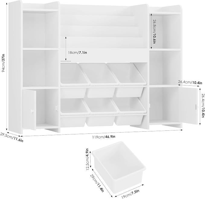 FINETONES Toy Storage Organizer - Image 2