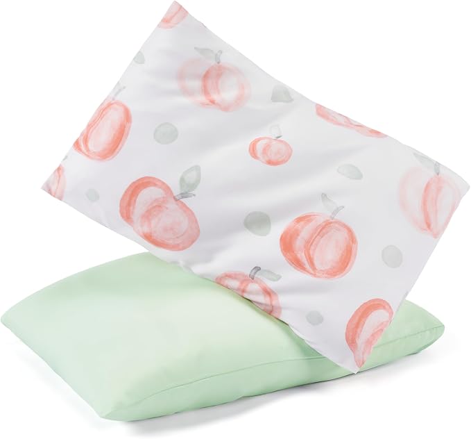 TILLYOU Toddler Pillowcases 13 x 18 Travel Pillow Case 2 Pack, Kids Pillowcases by TILLYOU