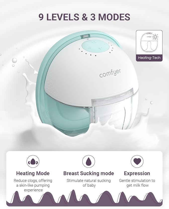 Heated Breast Pump Hands Free, Industry-Leading Heating Tech, Innovative - Image 6