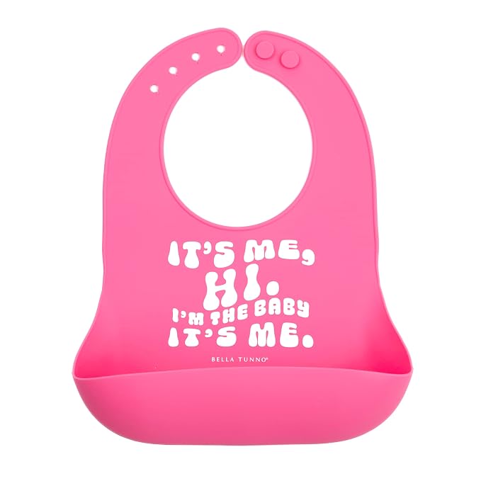 Baby Bib for Eating by Bella Tunno, Waterproof Silicone Bib by BellaTunno