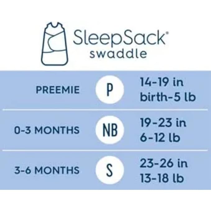 HALO 100% Cotton Sleepsack Swaddle, 3-Way Adjustable Wearable Blanket, TOG 1.5 - Image 6