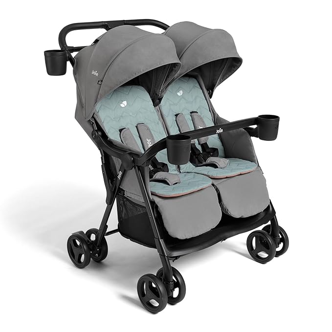Joie Rosemary Side-by-Side Double Stroller – Lightweight, and Comfortable - Image 2