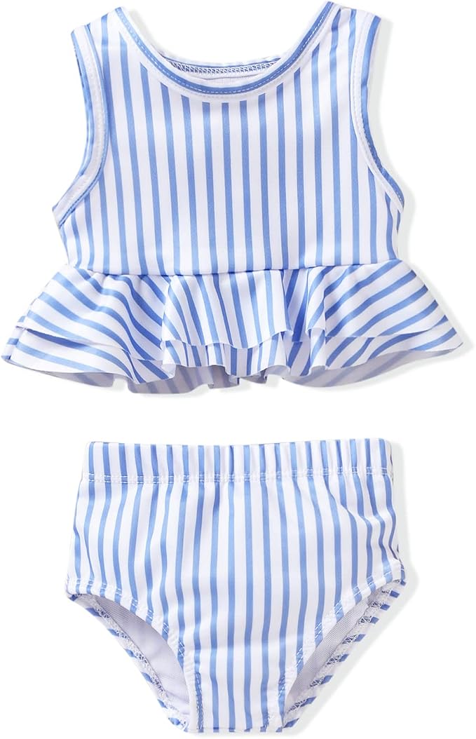 Aalizzwell Toddler Baby Girl Bathing Suit Two Piece Swimsuit Bikini Beach Wear by Aalizzwell