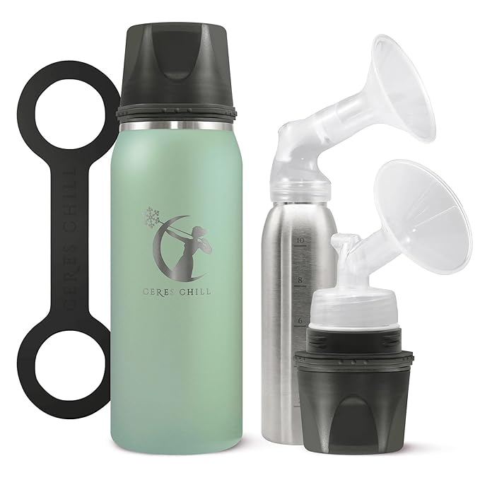 CERES CHILL OG Breastmilk Chiller, Reusable Storage Container, Connects w/Most by CeresChill