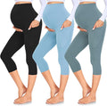 GROTEEN 3 Pack Women's Maternity Leggings by GROTEEN