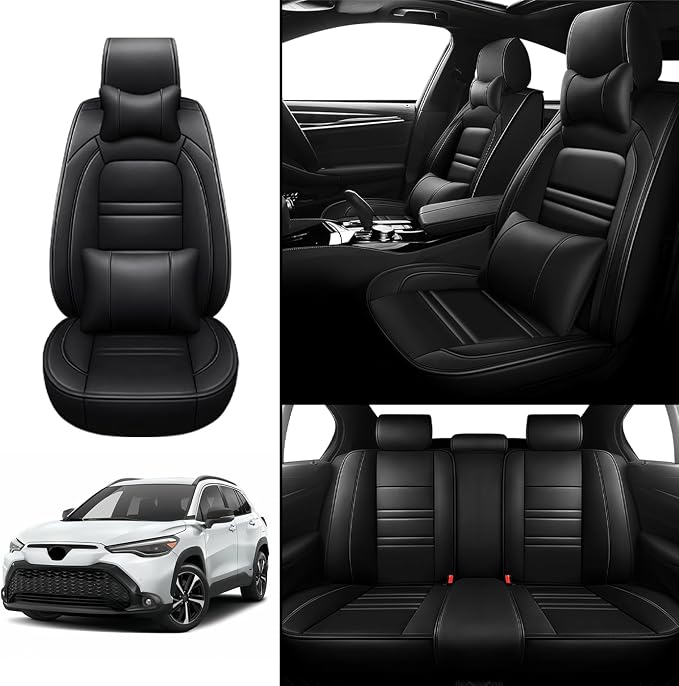 Car Seat Covers for Toyota Corolla Cross 2022-2025 | 5-Seats Seat Covers - Image 2