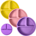 WeeSprout Silicone Plates with Lids by WeeSprout