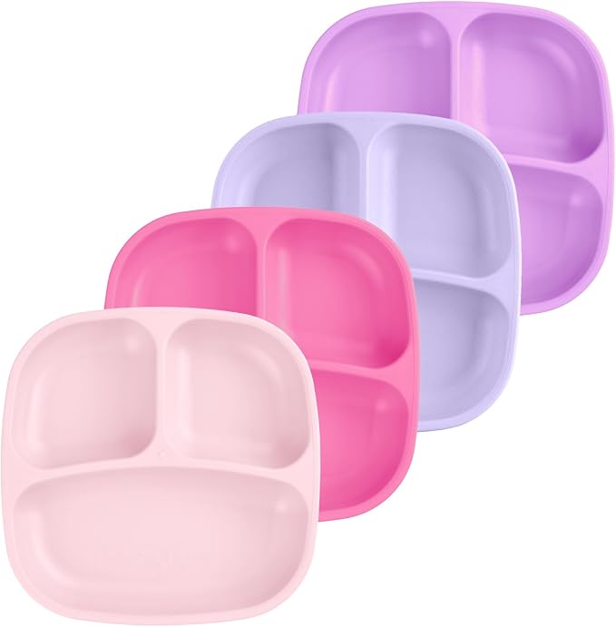 Re-Play Toddler Plates with Dividers by Re-Play