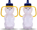 TalkTools Honey Bear Straw Cup, Dishwasher Safe Baby Drinking Bottle, Premium by TalkTools