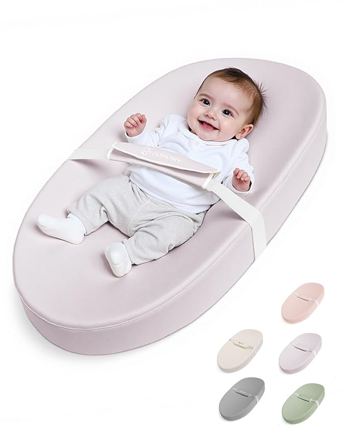 COMOMY Baby Changing Pad with Wipeable & Waterproof PU Cover, Contoured Diaper by COMOMY