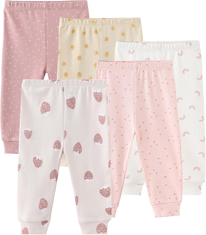 Newborn Layette Gift Set Bodysuits Pants - Image 3