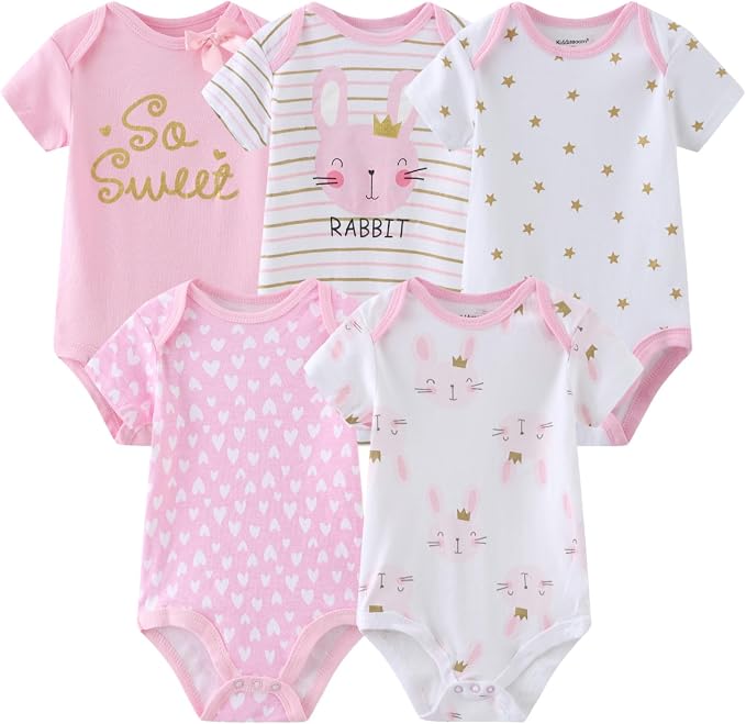 Newborn Layette Gift Set Bodysuits Pants - Image 2