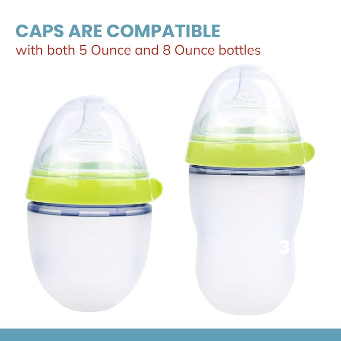 Botabee Baby Bottle Caps for Comotomo Baby Bottles - Image 3