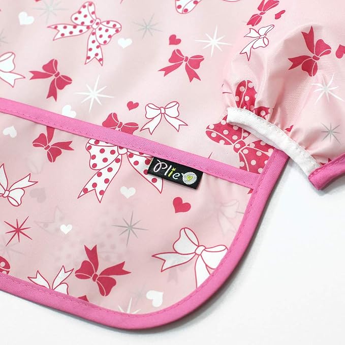 Long Sleeve Waterproof Bib for Toddlers – Feeding Smock for Baby Mealtime - Image 2