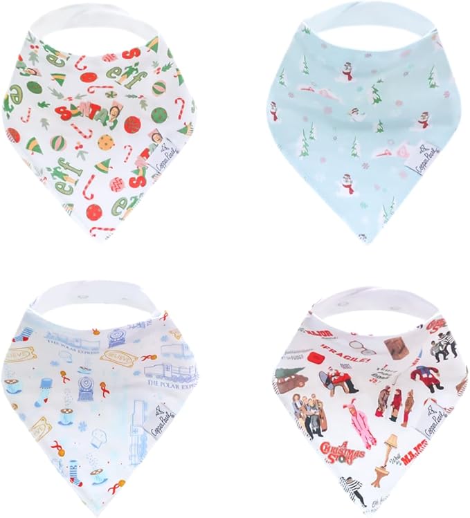 Copper Pearl Baby Bandana Bibs by CopperPearl