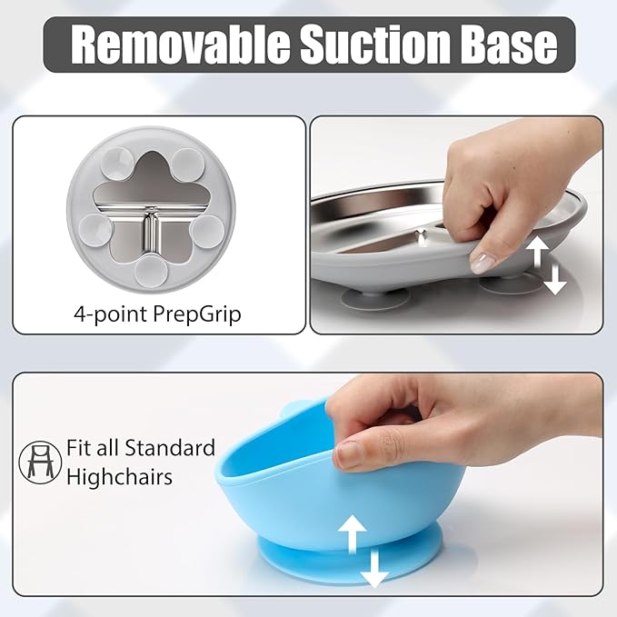 Stainless Steel Baby Plate and Bowls - Image 3