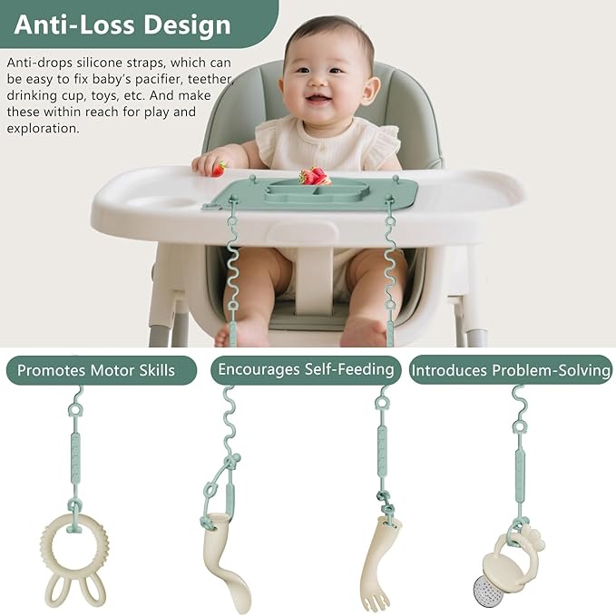 2 Pack Silicone Baby Placemats - Image 6