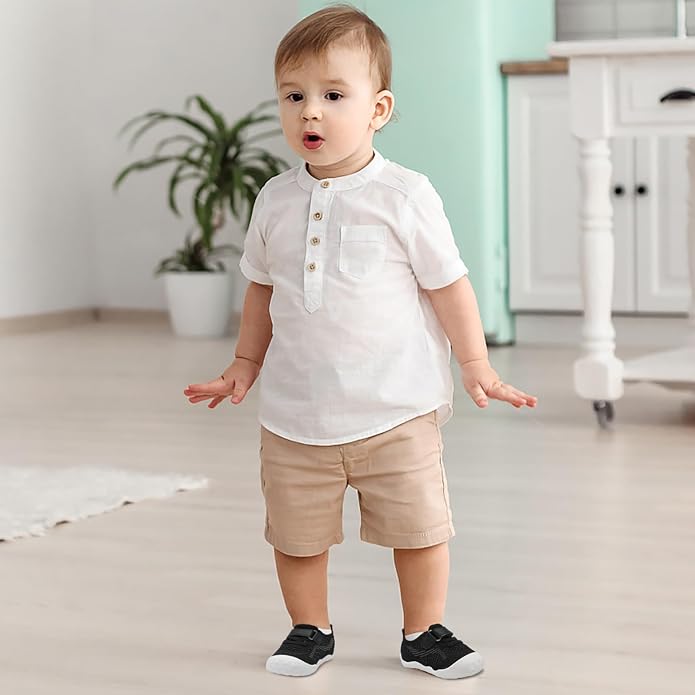 LeIsfIt Baby Shoes Girls Boys First Walking Shoes Infant Sneakers Crib Shoes - Image 7