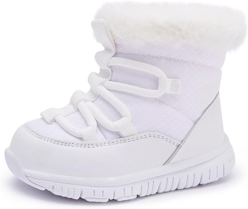 BMCiTYBM Girls Boys Snow Boots Warm Winter Fur Lined Baby Shoes by BMCiTYBM