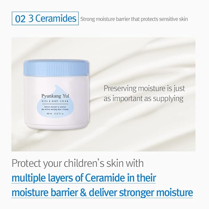 Pyunkang Yul PKY Kids & Baby Cream 400 milliliters / Moisturizer without - Image 5