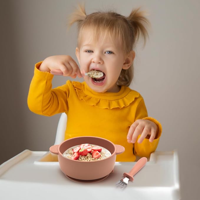 3 Pack Baby Bowls, Suction Bowls - Image 3