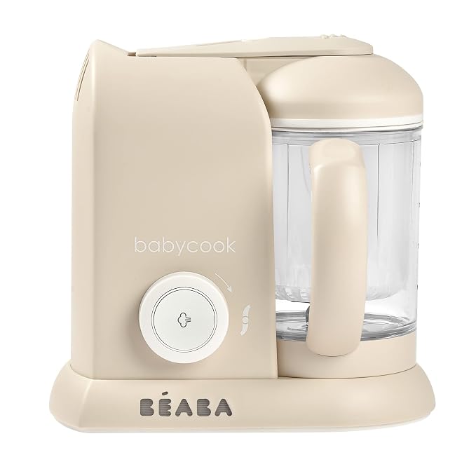 BEABA Babycook Solo 4 in 1 Baby Food Maker, Puree Steamer and Blender by BEABAUSA