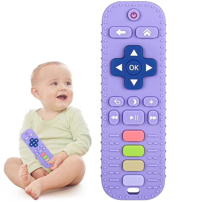 Chuya Silicone Baby Teething Toy Remote Control Shape Chew Toy by Chuya