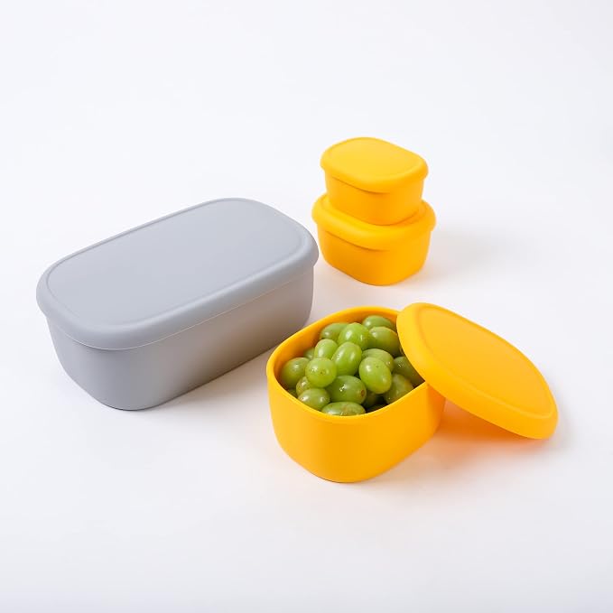 BLUE GINKGO Nesting Silicone Containers - Image 7