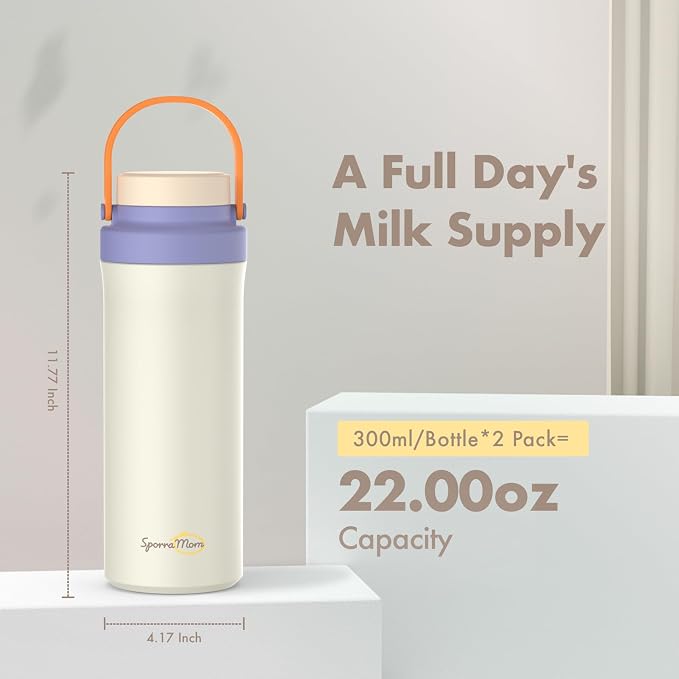 Breastmilk Cooler, Portable Breast Milk Cooler Bottle - Image 7