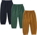 MYGBCPJS Baby Boys Girls Cotton Linen Trousers Kids Casual Ankle Pants Loose by MYGBCPJS